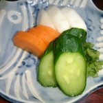 民宿まぐさ - ぬか漬♪懐かしいお味