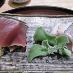 日本料理 太月 - 鰹、鯵アップ