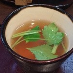 活麺富蔵 - お吸い物　※2015年5月