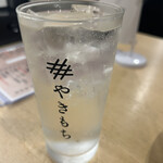 やきもち - 獺祭焼酎ソーダ割り