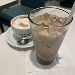 エクセルシオールカフェ - ドリンク写真:ホットココア640円、アイスほうじ茶ラテ610円