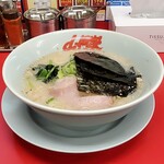 ラーメン山岡家 - 料理写真:塩らーめん(背脂変更)