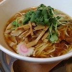 中華そば de 小松 - 醤油中華そば680円