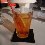 ソーシャルデザインカフェ ソボロ - 2009/11月：お仕事前のランチにつき飲み物はアイスティー