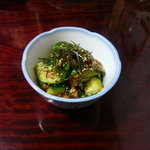 なべ駒 - うめきゅう　酒のアテに佳いです。