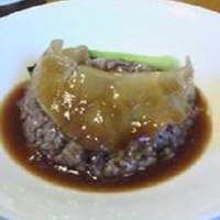 食文化サロン 白金劉安 - 白金フカヒレ姿煮丼