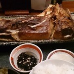 銀座 蕎麦庫 - マグロカマ定食