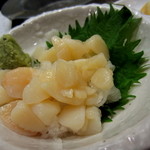 元祖立ち飲み屋 - アオヤギ小柱おろし￥300円