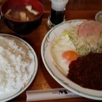 タカマツ喫茶 - ハンバーグランチ