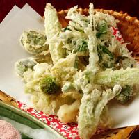 季節野菜の天ぷら
