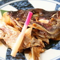 鯛の兜焼き