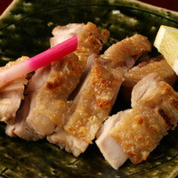 地鳥の塩焼き