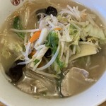 大阪王将 - 料理写真:野菜汁そば900円