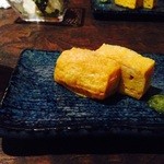 Kakoumansai Maruike - お晩菜セット　卵焼き　わさび添え