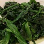 サイゼリヤ - 「ほうれん草のソテー」（199円、121kcal）