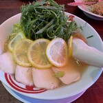 ラーメン 魁力屋 - 料理写真:冷やしレモンラーメン