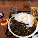 めしや食堂 - カレーライスにはカレーホットを！