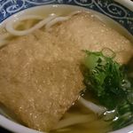 熟成うどん なかや - きつねうどん＠熟成うどんなかや（2015年5月9日）