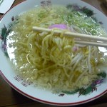 武蔵屋食堂 - 素ラーメン　＊2011年2月