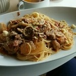 4038 - ランパスメニューの鶏のワイン煮込みパスタ