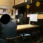 藪伊豆小宮商店 - 201506  藪伊豆 店内（座席より右まわり）⇒中央は向かい合わせカウンター