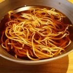 紬山荘 - メインのお蕎麦です。