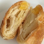 サン、ローラン - おへりょパイ～ぷれーん断面、白あん入