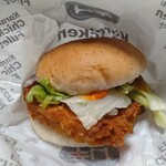 ケンタッキーフライドチキン - 料理写真:辛口チキンフィレバーガー
