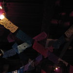 エルボラーチョ - 天井には旗？がたくさん