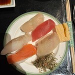 京王プラザホテル札幌 - ホタテ　マグロ　ヒラメ　ホッケ　サーモン
