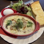 さかい珈琲 - 料理写真:またグラタンのモーニング
