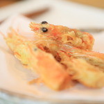 おおもり - 海老の頭の天ぷら