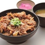 Yourou Sabisu Eria No Borisen Fudo Koto - わさび味噌豚丼800円