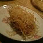 ワインと天婦羅 あら木 大名 - ほかも料理名忘れたけどおいしいし雰囲気かなりよくワインが進みます。