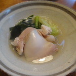 蕎麦ひら井 - 2015.5.22 ③煮物（蛤酒蒸し）