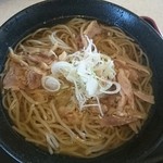 山形の肉そば屋 - 冷たい肉そば