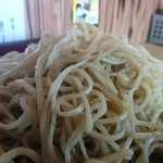 手打ちうどん・そば　一心庵 - ホシが見えます。