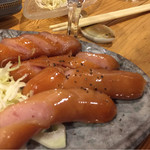 居酒屋 たこ - ポークウインナー
            懐かしい家庭の味わい！