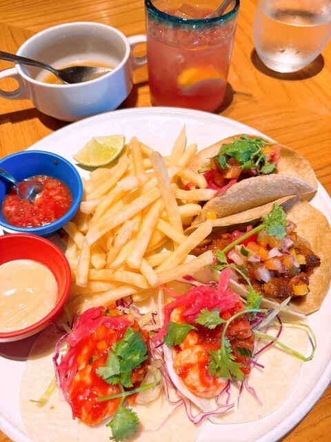 LAS-DOSラスドス　6オンス　黄色 LAS DOS CARAS MODERN MEXICANO Y TACOS （ラスドスカラス モダン