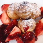 OGINO organic Restaurant - シューアラクレーム薔薇風味