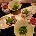庭園茶寮 みな美(皆美館) - 前菜