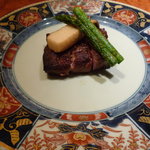 庭園茶寮 みな美(皆美館) - 強肴　島根和牛サーロインステーキ