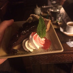 パームカフェ - ブラックベリーのショコラケーキ
