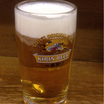 庶民 - 生ビール(250円) 安すぎっ‼︎