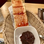 コメダ珈琲店 - 料理写真:いちごジャム＋コメダ特製おぐらあん