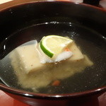 Nihon Ryouri To Minaga - ☆胡麻豆腐＆鯛のお吸い物（●＾o＾●）☆