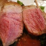 モンプチコションローズ - 27年5月　仔羊　断面アップ