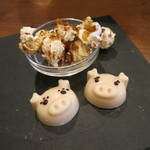 モンプチコションローズ - 27年5月　豚チョコ、ポップコーン