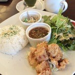 喫茶ロータス - レディースランチ　これで550円【2015.5月再訪】