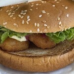 フレッシュネスバーガー - 料理写真:ガーリックシュリンプバーガー